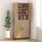 vidaXL Sideboard Sonoma-Eiche 69,5x34x90 cm Holzwerkstoff vidaXL Sideboard Sonoma-Eiche 69,5x34x90 cm Holzwerkstoff