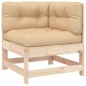 vidaXL 6-tlg. Garten-Lounge-Set mit Kissen Massivholz vidaXL 6-tlg. Garten-Lounge-Set mit Kissen Massivholz