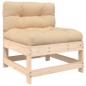 vidaXL 6-tlg. Garten-Lounge-Set mit Kissen Massivholz vidaXL 6-tlg. Garten-Lounge-Set mit Kissen Massivholz