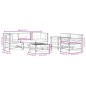 vidaXL 6-tlg. Garten-Lounge-Set mit Kissen Massivholz vidaXL 6-tlg. Garten-Lounge-Set mit Kissen Massivholz