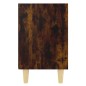 vidaXL Nachttische 2 Stk. Massivholz-Beine Räuchereiche 40x30x50 cm vidaXL Nachttische 2 Stk. Massivholz-Beine Räuchereiche 40x30x50 cm