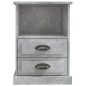 vidaXL Nachttische 2 Stk. Betongrau 43x36x60 cm vidaXL Nachttische 2 Stk. Betongrau 43x36x60 cm