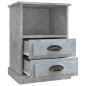 vidaXL Nachttische 2 Stk. Betongrau 43x36x60 cm vidaXL Nachttische 2 Stk. Betongrau 43x36x60 cm