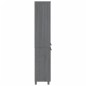 vidaXL Highboard HAMAR Massivholz Kiefer Dunkelgrau vidaXL Highboard HAMAR Massivholz Kiefer Dunkelgrau