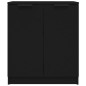 vidaXL Sideboard Schwarz 60x30x70 cm Holzwerkstoff vidaXL Sideboard Schwarz 60x30x70 cm Holzwerkstoff