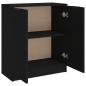 vidaXL Sideboard Schwarz 60x30x70 cm Holzwerkstoff vidaXL Sideboard Schwarz 60x30x70 cm Holzwerkstoff