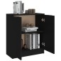 vidaXL Sideboard Schwarz 60x30x70 cm Holzwerkstoff vidaXL Sideboard Schwarz 60x30x70 cm Holzwerkstoff