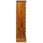 vidaXL Schrank mit 10 Schubladen 35x30x120 cm Teak Massivholz vidaXL Schrank mit 10 Schubladen 35x30x120 cm Teak Massivholz