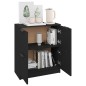 vidaXL Sideboard Schwarz 60x30x70 cm Holzwerkstoff vidaXL Sideboard Schwarz 60x30x70 cm Holzwerkstoff