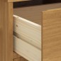 vidaXL Highboard mit Glastüren FLAM 80x40x180 cm Massivholz Kiefer vidaXL Highboard mit Glastüren FLAM 80x40x180 cm Massivholz Kiefer