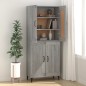 vidaXL Sideboard Grau Sonoma 69,5x34x90 cm Holzwerkstoff vidaXL Sideboard Grau Sonoma 69,5x34x90 cm Holzwerkstoff