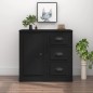 vidaXL Sideboard Schwarz 70x35,5x67,5 cm Holzwerkstoff vidaXL Sideboard Schwarz 70x35,5x67,5 cm Holzwerkstoff