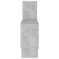 vidaXL Wandregal in Autoform Betongrau 82x15x51 cm Holzwerkstoff vidaXL Wandregal in Autoform Betongrau 82x15x51 cm Holzwerkstoff