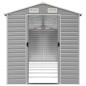 vidaXL Gerätehaus Hellgrau 191x640x198 cm Verzinkter Stahl vidaXL Gerätehaus Hellgrau 191x640x198 cm Verzinkter Stahl