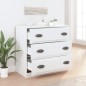 vidaXL Sideboard Weiß 70x35,5x67,5 cm Holzwerkstoff vidaXL Sideboard Weiß 70x35,5x67,5 cm Holzwerkstoff