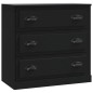 vidaXL Sideboard Schwarz 70x35,5x67,5 cm Holzwerkstoff vidaXL Sideboard Schwarz 70x35,5x67,5 cm Holzwerkstoff