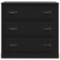 vidaXL Sideboard Schwarz 70x35,5x67,5 cm Holzwerkstoff vidaXL Sideboard Schwarz 70x35,5x67,5 cm Holzwerkstoff