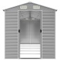 vidaXL Gerätehaus Hellgrau 191x555x198 cm Verzinkter Stahl vidaXL Gerätehaus Hellgrau 191x555x198 cm Verzinkter Stahl