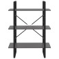 vidaXL Bücherregal Grau 80x30x105 cm Holzwerkstoff vidaXL Bücherregal Grau 80x30x105 cm Holzwerkstoff