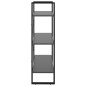 vidaXL Bücherregal Grau 80x30x105 cm Holzwerkstoff vidaXL Bücherregal Grau 80x30x105 cm Holzwerkstoff