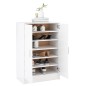 vidaXL Schuhschrank Weiß 60x35x92 cm Holzwerkstoff vidaXL Schuhschrank Weiß 60x35x92 cm Holzwerkstoff