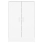vidaXL Schuhschrank Weiß 60x35x92 cm Holzwerkstoff vidaXL Schuhschrank Weiß 60x35x92 cm Holzwerkstoff