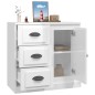vidaXL Sideboard Hochglanz-Weiß 70x35,5x67,5 cm Holzwerkstoff vidaXL Sideboard Hochglanz-Weiß 70x35,5x67,5 cm Holzwerkstoff