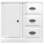 vidaXL Sideboard Hochglanz-Weiß 70x35,5x67,5 cm Holzwerkstoff vidaXL Sideboard Hochglanz-Weiß 70x35,5x67,5 cm Holzwerkstoff