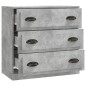 vidaXL Sideboard Betongrau 70x35,5x67,5 cm Holzwerkstoff vidaXL Sideboard Betongrau 70x35,5x67,5 cm Holzwerkstoff