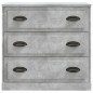 vidaXL Sideboard Betongrau 70x35,5x67,5 cm Holzwerkstoff vidaXL Sideboard Betongrau 70x35,5x67,5 cm Holzwerkstoff