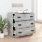 vidaXL Sideboard Betongrau 70x35,5x67,5 cm Holzwerkstoff vidaXL Sideboard Betongrau 70x35,5x67,5 cm Holzwerkstoff