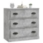vidaXL Sideboard Betongrau 70x35,5x67,5 cm Holzwerkstoff vidaXL Sideboard Betongrau 70x35,5x67,5 cm Holzwerkstoff