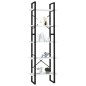 vidaXL Bücherregal 5 Fächer Weiß 60x30x175 cm Holzwerkstoff vidaXL Bücherregal 5 Fächer Weiß 60x30x175 cm Holzwerkstoff