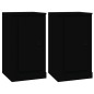 vidaXL Sideboards 2 Stk. Schwarz 37,5x35,5x67,5 cm Holzwerkstoff vidaXL Sideboards 2 Stk. Schwarz 37,5x35,5x67,5 cm Holzwerkstoff