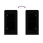 vidaXL Sideboards 2 Stk. Schwarz 37,5x35,5x67,5 cm Holzwerkstoff vidaXL Sideboards 2 Stk. Schwarz 37,5x35,5x67,5 cm Holzwerkstoff