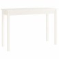 vidaXL Konsolentisch Weiß 110x40x75 cm Massivholz Kiefer vidaXL Konsolentisch Weiß 110x40x75 cm Massivholz Kiefer