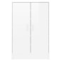 vidaXL Schuhschrank Hochglanz-Weiß 60x35x92 cm Holzwerkstoff vidaXL Schuhschrank Hochglanz-Weiß 60x35x92 cm Holzwerkstoff