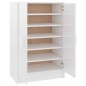 vidaXL Schuhschrank Hochglanz-Weiß 60x35x92 cm Holzwerkstoff vidaXL Schuhschrank Hochglanz-Weiß 60x35x92 cm Holzwerkstoff