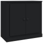 vidaXL Sideboard Schwarz 70x35,5x67,5 cm Holzwerkstoff vidaXL Sideboard Schwarz 70x35,5x67,5 cm Holzwerkstoff