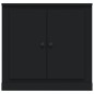 vidaXL Sideboard Schwarz 70x35,5x67,5 cm Holzwerkstoff vidaXL Sideboard Schwarz 70x35,5x67,5 cm Holzwerkstoff