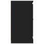 vidaXL Sideboard Schwarz 70x35,5x67,5 cm Holzwerkstoff vidaXL Sideboard Schwarz 70x35,5x67,5 cm Holzwerkstoff