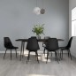 vidaXL Esszimmerstühle 6 Stk. Schwarz PP vidaXL Esszimmerstühle 6 Stk. Schwarz PP
