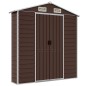 vidaXL Gerätehaus Braun 191x725x198 cm Verzinkter Stahl vidaXL Gerätehaus Braun 191x725x198 cm Verzinkter Stahl