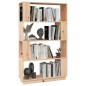vidaXL Bücherregal/Raumteiler 80x25x132 cm Massivholz Kiefer vidaXL Bücherregal/Raumteiler 80x25x132 cm Massivholz Kiefer