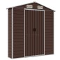 vidaXL Gerätehaus Braun 191x810x198 cm Verzinkter Stahl vidaXL Gerätehaus Braun 191x810x198 cm Verzinkter Stahl