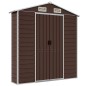 vidaXL Gerätehaus Braun 191x895x198 cm Verzinkter Stahl vidaXL Gerätehaus Braun 191x895x198 cm Verzinkter Stahl