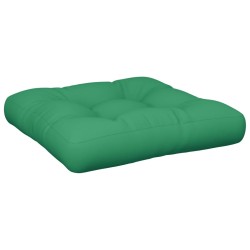 vidaXL Palettenkissen Grün 58x58x10 cm Stoff