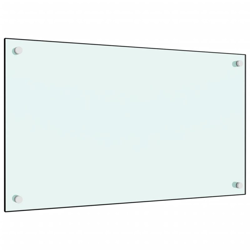 vidaXL Küchenrückwand Weiß 70x40 cm Hartglas vidaXL Küchenrückwand Weiß 70x40 cm Hartglas