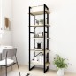 vidaXL Bücherregal 5 Fächer Sonoma-Eiche 60x30x175 cm Holzwerkstoff vidaXL Bücherregal 5 Fächer Sonoma-Eiche 60x30x175 cm Holzwerkstoff