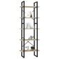 vidaXL Bücherregal 5 Fächer Sonoma-Eiche 60x30x175 cm Holzwerkstoff vidaXL Bücherregal 5 Fächer Sonoma-Eiche 60x30x175 cm Holzwerkstoff